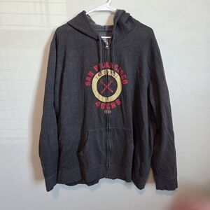 Fanatics Pro Line Gray Hoodie